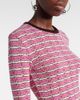 The Attico The Attico Striped crochet cotton minidress - 4