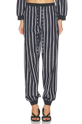 THE ATTICO THE ATTICO Striped Poplin Pant