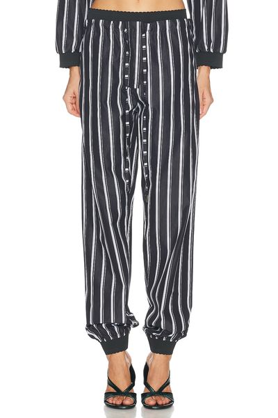 THE ATTICO THE ATTICO Striped Poplin Pant