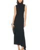 THE ATTICO THE ATTICO Turtleneck Midi Dress - 1