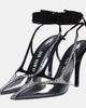 The Attico The Attico Venus crystal-embellished pumps - 5