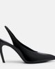 The Attico The Attico Viper leather slingback pumps - 5