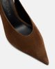 The Attico The Attico Viper suede slingback pumps - 6