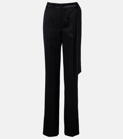 The Attico The Attico Virgin wool wide-leg pants