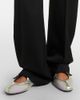 The Attico The Attico Virgin wool wide-leg pants - 4