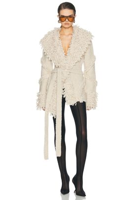 THE ATTICO THE ATTICO Wrap Blouson Jacket