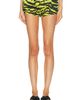 THE ATTICO THE ATTICO Zebra Mini Short - 1