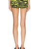 THE ATTICO THE ATTICO Zebra Mini Short - 4