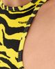 The Attico The Attico Zebra One-Piece Swim Suit Yellow/Black - 6