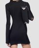 The Attico Women's Distressed Knit Mini Dress - 3
