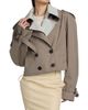 The Attico Women's Double-Breasted Blouson Jacket - 3