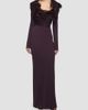 The Attico Women's Feather-Trim Maxi Dress - 2
