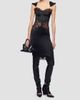 The Attico Women's Satin & Lace Midi Dress - 2