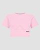 The Attico Women's Underwire Cotton Crop T-Shirt - 1