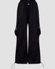 The Attico Women's Wide-Leg Drawcord Cargo Pants - 5