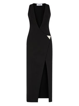 The Attico Women's Wrap-Style Maxi Dress