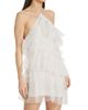The Bar Women's Sparkle Lou Tulle Halter Minidress - 4