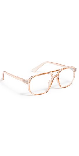 The Book Club The Book Club The Atticus Blue Light Glasses Sand One