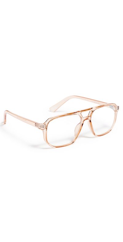 The Book Club The Book Club The Atticus Blue Light Glasses Sand One