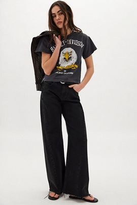 The Bureau The Bureau Harley Davidson Eagle Baby Tee