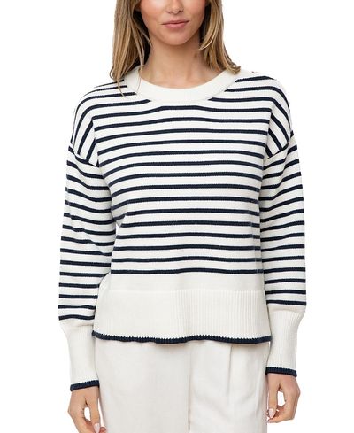 The Burgess Collection The Burgess Collection The Abigail Stripe Sweater