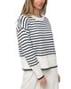 The Burgess Collection The Burgess Collection The Abigail Stripe Sweater - 6
