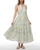The Burgess Collection The Burgess Collection The Delphina Halter Maxi Dress - 1