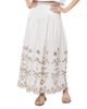 The Burgess Collection The Burgess Collection The Lauren Lasercut Linen Skirt - 3