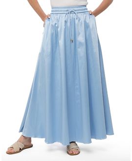 The Burgess Collection The Burgess Collection The Serena Satin Skirt