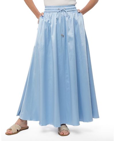 The Burgess Collection The Burgess Collection The Serena Satin Skirt