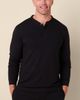 The Cat's Pajamas The Cat's Pajamas Classic Pima Knit Henley Pajama Set - 2