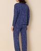 The Cat's Pajamas The Cat's Pajamas Confetti Dot Pima Knit Pullover Pajama Set - 3