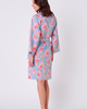The Cat's Pajamas The Cat's Pajamas Floral Pima Cotton Robe - 2