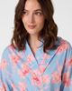 The Cat's Pajamas The Cat's Pajamas Floral Pima Cotton Robe - 3