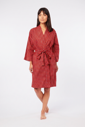 The Cat's Pajamas The Cat's Pajamas Hadley Pima Cotton Robe 