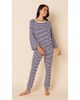 The Cat's Pajamas The Cat's Pajamas Long Sleeve Lounge Pajama Set - 1