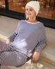 The Cat's Pajamas The Cat's Pajamas Long Sleeve Lounge Pajama Set - 5