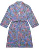 The Cat's Pajamas The Cat's Pajamas Printed Pima Knit Wrap Robe - 2