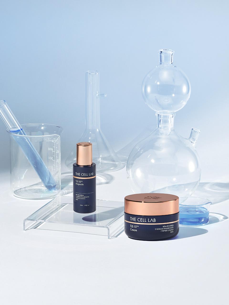 THE CELL LAB CellTone Ampoule+Moisturizing Cream Set