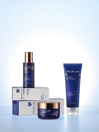 THE CELL LAB Three-piece Set Ampoule + Cream + Foam Cleanser