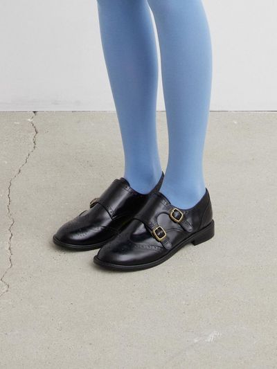 The Cloister DOUBLE MONK OXFORD WINGTIP LOAFERS