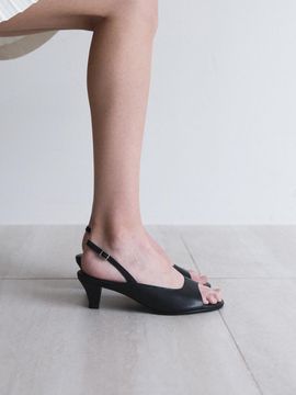 The Cloister Lake Round-Toe Heel Sandal_4 Colors