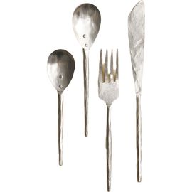 The Collective Home The Collective Home Forge Pewter Flatware - Set of 4