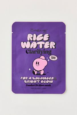 The Creme Shop The Creme Shop The Crème Shop Comfort Fit Sheet Mask in Rice Water at Urban Outfitters