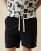 The Critical Slide Society The Critical Slide Society All Day Corduroy Short in Washed Black, Men's at Urban Outfitters - 1