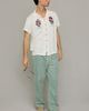 The Critical Slide Society The Critical Slide Society Cultivate Embroidered Short Sleeve Shirt Top in White, Men's at Urban Outfitters - 3