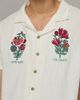 The Critical Slide Society The Critical Slide Society Cultivate Embroidered Short Sleeve Shirt Top in White, Men's at Urban Outfitters - 4