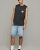 The Critical Slide Society The Critical Slide Society Switch Graphic Muscle Tee in Charcoal, Men's at Urban Outfitters - 5