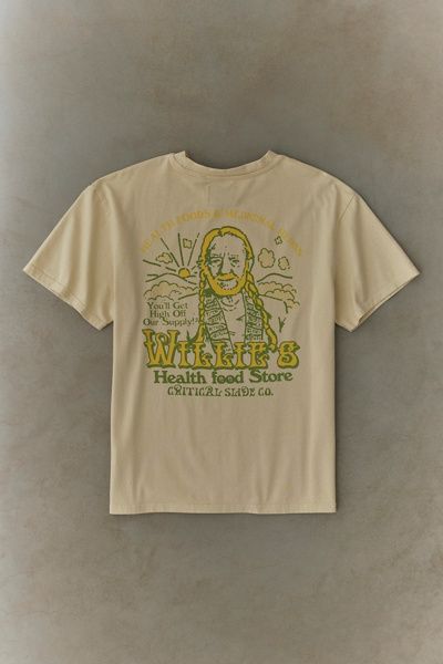 The Critical Slide Society The Critical Slide Society Vitamin C Graphic Tee in Ivory, Men's at Urban Outfitters