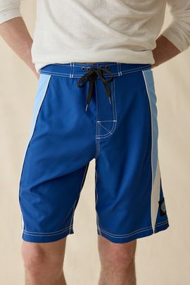 The Critical Slide Society The Critical Slide Society Warp 20" Swim Trunks in Blue, Men's at Urban Outfitters